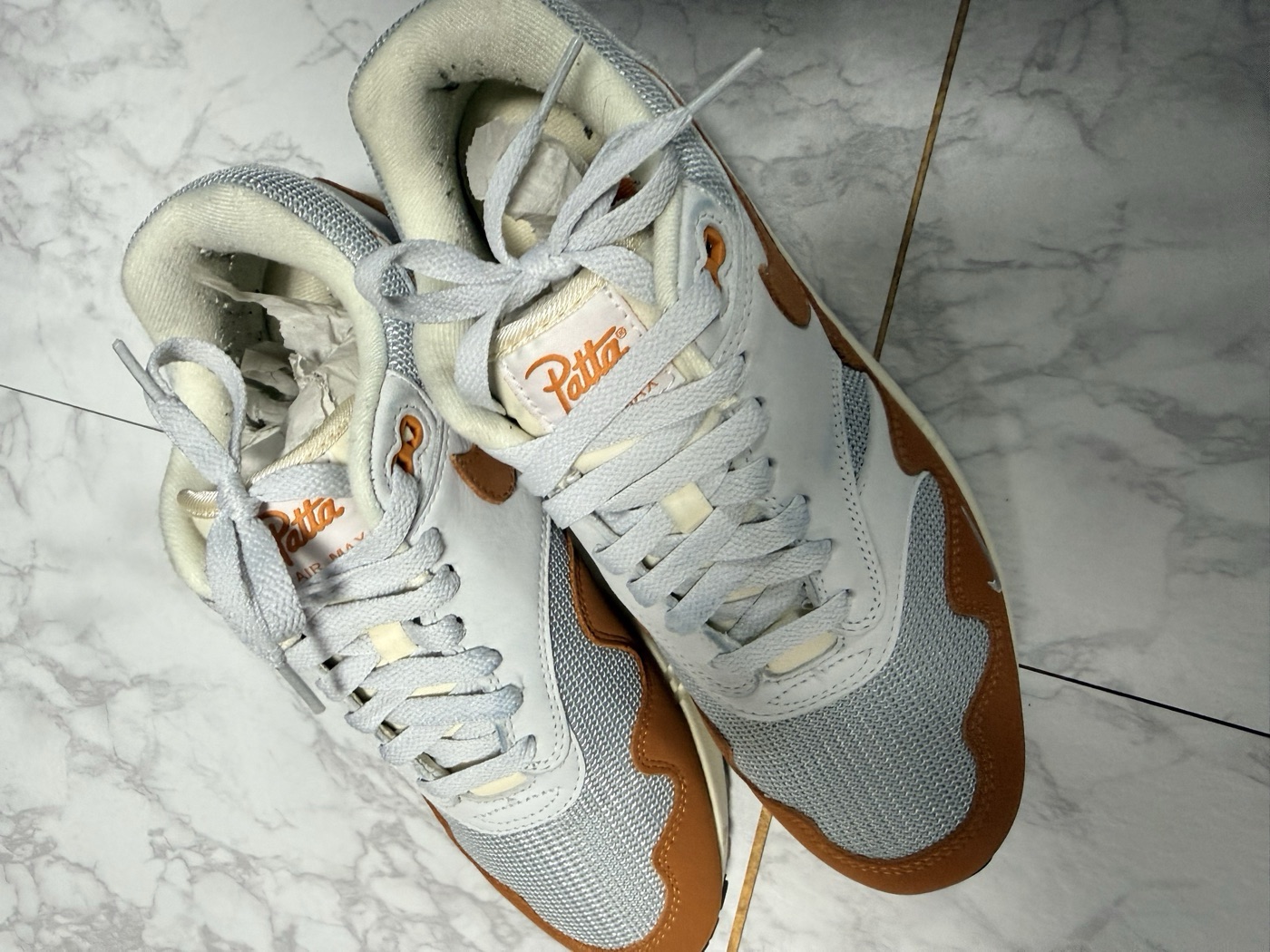 Nike Air Max 1 × Patta Monarch 270mm 실물 사진